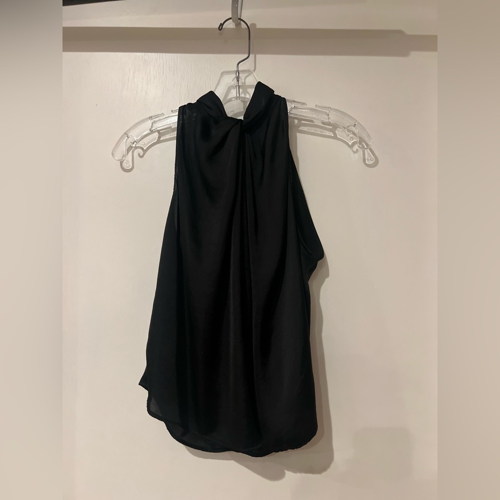 Zara Black Halter Blouse